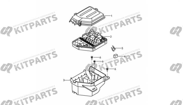 Блок предохранителей моторного отсека Dong Feng AX7