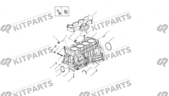 Блок цилиндров [JLD-4G24-A31\A37] Geely