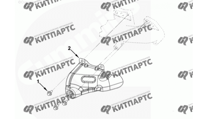 Тепловая защита Cummins 2.8 ISF